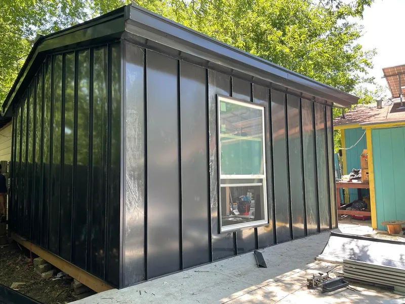 Black standing seam metal wall panels for Roof Inspection in Yonkers